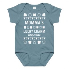Momma's Lucky Charm St. Patrick's Baby