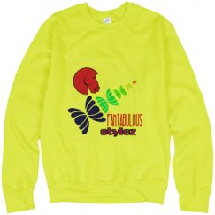 Unisex Neon Crewneck Sweatshirt