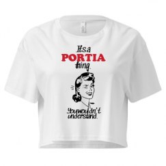 Ladies Festival Cali Crop Top Tee