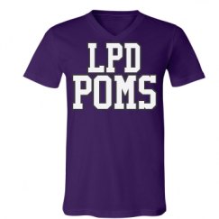 Unisex V-Neck Jersey Tee