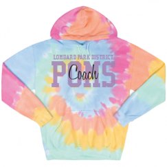 Unisex Tie-Dye Fleece Hoodie