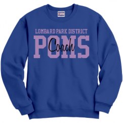 Unisex Film and Foil Crewneck Sweatshirt