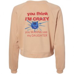 Women's Raglan Pullover Fleece