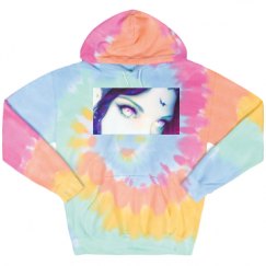 Unisex Tie-Dye Fleece Hoodie