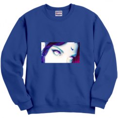 Unisex Film and Foil Crewneck Sweatshirt