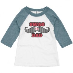 Toddler 3/4 Sleeve Raglan Tee