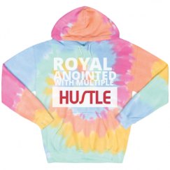 Unisex Tie-Dye Fleece Hoodie