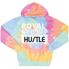 Unisex Tie-Dye Fleece Hoodie
