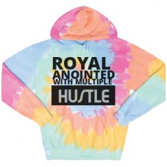 Unisex Tie-Dye Fleece Hoodie