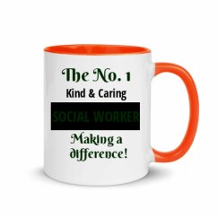 11oz Ceramic Mug with Color Inside