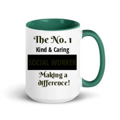 15oz Ceramic Mug with Color Inside