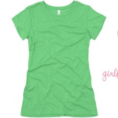 Ladies Slim Fit Super Soft Triblend Tee