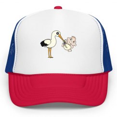 Baby Stork Cap