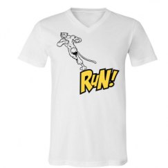 Unisex V-Neck Jersey Tee