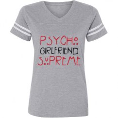 Ladies Relaxed Fit Vintage Sports Tee