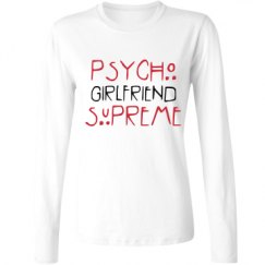 Ladies Relaxed Fit Basic Long Sleeve Tee