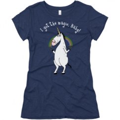 Ladies Slim Fit Super Soft Triblend Tee