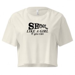 Ladies Festival Cali Crop Top Tee