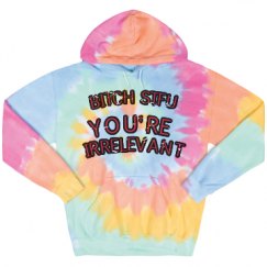 Unisex Tie-Dye Fleece Hoodie