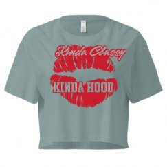 Ladies Festival Cali Crop Top Tee