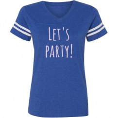 Ladies Relaxed Fit Vintage Sports Tee