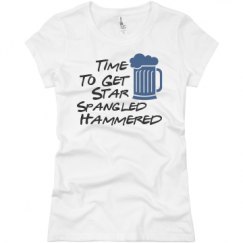 Ladies Slim Fit Basic Promo Jersey Tee