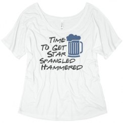 Ladies Flowy Slouchy Tee