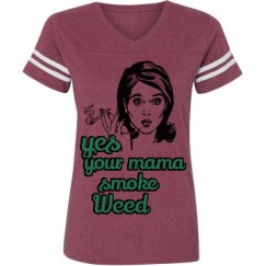 Ladies Relaxed Fit Vintage Sports Tee