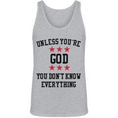 Unisex Jersey Tank Top