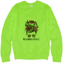 Unisex Neon Crewneck Sweatshirt