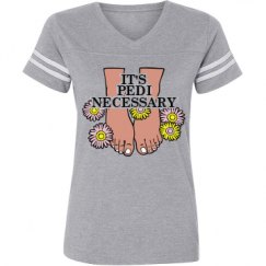 Ladies Relaxed Fit Vintage Sports Tee