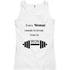 Woman Needs to Know How to Iron
