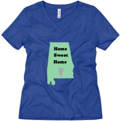 Ladies Relaxed Fit V-Neck Tee