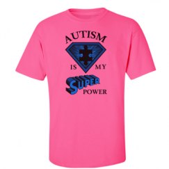 Unisex Ultra Cotton Safety Neon Crewneck Tee