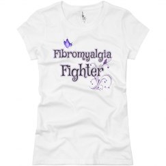 Fibromyalgia Fighter Sporty Tee