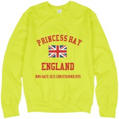 Unisex Neon Crewneck Sweatshirt