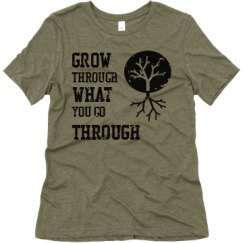 Ladies Relaxed Fit Super Soft Triblend Tee