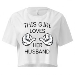 Ladies Festival Cali Crop Top Tee