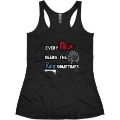 Ladies Slim Fit Super Soft Racerback Triblend Tank