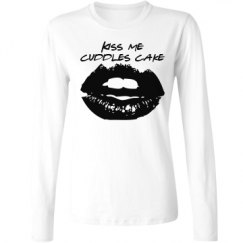 Ladies Relaxed Fit Basic Long Sleeve Tee