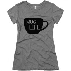 Ladies Slim Fit Super Soft Triblend Tee