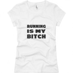 Ladies Slim Fit Basic Promo Jersey Tee