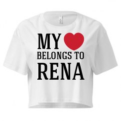 Ladies Festival Cali Crop Top Tee