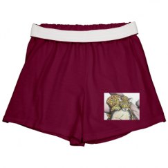 Slim Fit Cheer Shorts