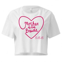 Ladies Festival Cali Crop Top Tee