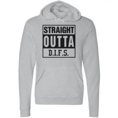 Unisex Fleece Pullover Midweight Hoodie