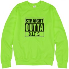 Unisex Neon Crewneck Sweatshirt