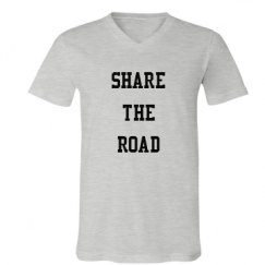 Unisex V-Neck Jersey Tee