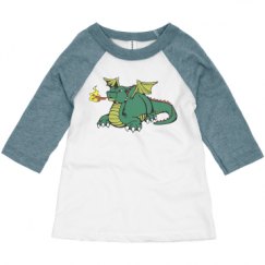 Toddler 3/4 Sleeve Raglan Tee