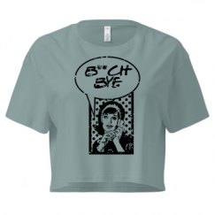 Ladies Festival Cali Crop Top Tee